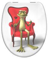 Duroplast WC-bril FROG KING met soft-close