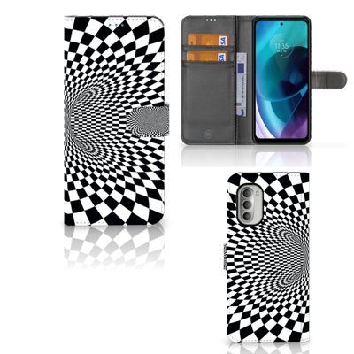 Motorola Moto G51 5G | Book Case | Illusie Motorola Moto G51 5G | Book Case | Illusie