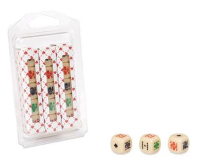 Dal Negro pokerdobbelsteenset 1,8 cm beige 15 stuks Dal Negro pokerdobbelsteenset 1,8 cm beige 15 stuks