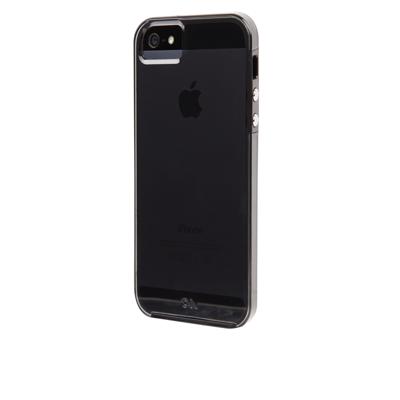 Naked Tough - Achterzijde behuizing voor mobiele telefoon - rook - voor Apple iPhone 5, 5s, SE