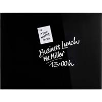 magnetoplan 13403012 Glazen magneetbord (b x h) 800 mm x 600 mm Zwart - thumbnail