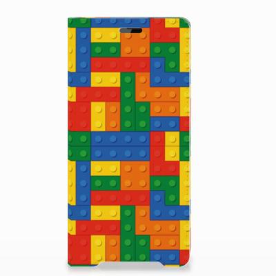 Sony Xperia XZ3 Hoesje met Magneet Blokken Sony Xperia XZ3 Hoesje met Magneet Blokken