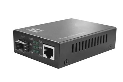 LevelOne Converter GVT-2012 10/100/1000T>1000FX SFP PoE