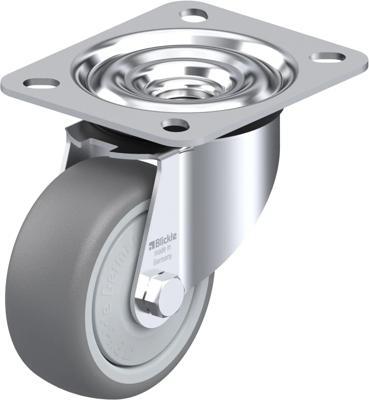 Blickle LE-TPA 80KF Zwenkwiel Wieldiameter: 80 mm Draagvermogen (max.): 100 kg 1 stuk(s) Blickle LE-TPA 80KF Zwenkwiel Wieldiameter: 80 mm Draagvermogen (max.): 100 kg 1 stuk(s)