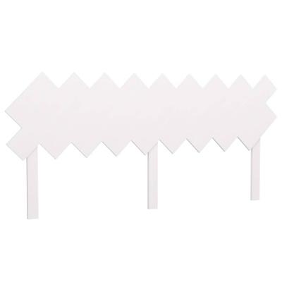 Hoofdbord 178x3x80,5 cm massief grenenhout wit Hoofdbord 178x3x80,5 cm massief grenenhout wit