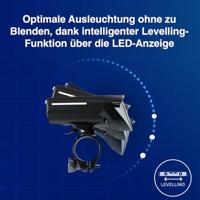 FISCHER FAHRRAD Koplamp LED werkt op batterijen Zwart - thumbnail