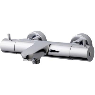 Wiesbaden Caral Chroom Thermostatische Badkraan met Veiligheidsfunctie