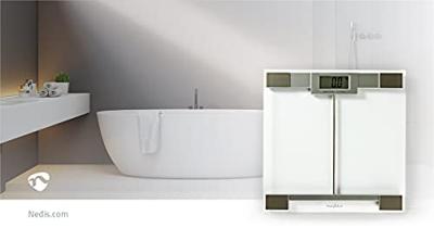 Nedis PESC110DCT Personenweegschaal Gehard Glas Nedis PESC110DCT Personenweegschaal Gehard Glas