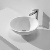 Opzetfontein Solid Surface Rond 43X43X13 cm Aqua Splash - thumbnail