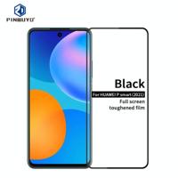 Voor Huawei P smart 2021 PINWUYO 9H 2.5D Full Screen Tempered Glass Film(Zwart) - thumbnail