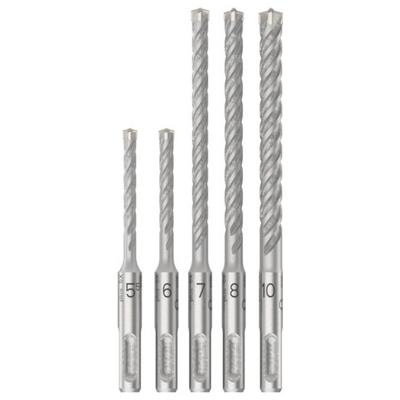 Bosch Accessoires PRO SDS plus-5X Hammer Drill Bit Set | 5.5/6/7/8/10 mm | 5 pcs - 2608837138