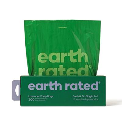 EARTH RATED POEPZAKJES LAVENDEL GERECYCLED - thumbnail