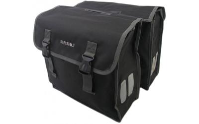 Basil B.V. Tas basil mara xl dubbel zwart | 35l