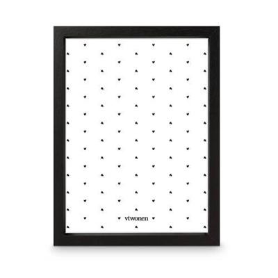 VTwonen Houten Fotolijst 18x23 cm Zwart