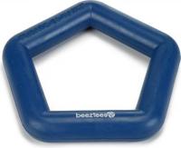 Rubber ring drijvend hondenspeeltje blauw 15 cm - thumbnail