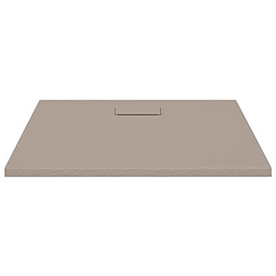 VidaXL Douchebak 90x80 cm smc bruin