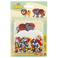 Hama Strijkkralen wilde dieren set 450 stuks - thumbnail