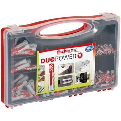 Fischer RED BOX DUOPOWER Pluggenassortiment in koffer 1 St - 535973