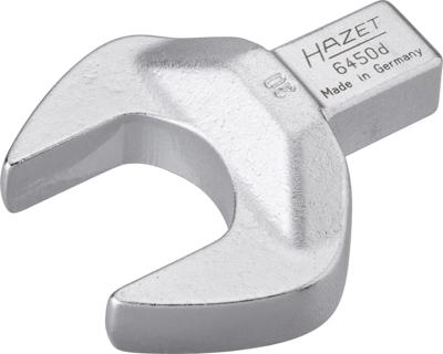 HAZET Insteek-steeksleutel 6450D-30 · 14 x 18 mm insteekvierkant massief · Buiten-zeskant-profiel · SW 30 mm