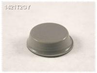 Hammond Electronics 1421T2GY Apparaatvoet Zelfklevend, Rond Grijs (Ø x h) 12.7 mm x 3.5 mm 24 stuk(s) - thumbnail
