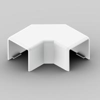 KOPOS 8623_HB Hoekstuk (b x h) 21 mm x 19 mm 1 stuk(s) Wit - thumbnail