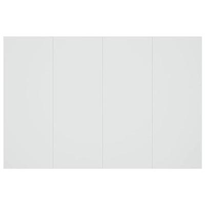 Hoofdbord 120x1,5x80 cm bewerkt hout wit