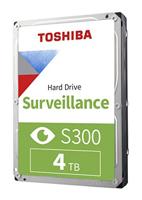 Toshiba S300 Surveillance interne harde schijf 4 TB 5400 RPM 128 MB 3.5" SATA III - thumbnail