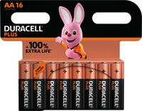Duracell AA Plus Alkaline 16x - thumbnail