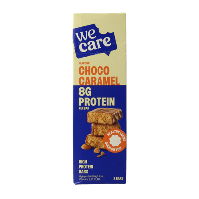 Wecare Choco Caramel High Protein Bars