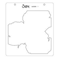 Sizzix • layered stencils layered peony 4stuks - thumbnail