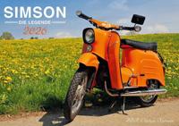 Simson Scooter A3 Kalender 2026 - thumbnail