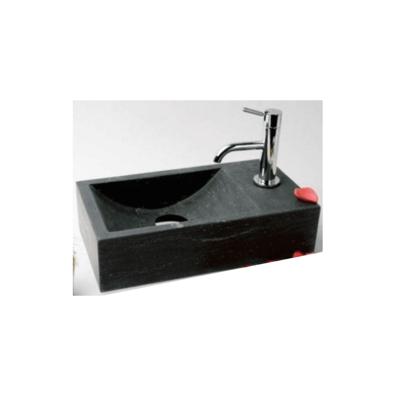 FonteinPack Recto hardsteen rechts 40x22x10cm (Keuze uit 18 kranen)