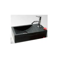 FonteinPack Recto hardsteen rechts 40x22x10cm (Keuze uit 18 kranen) - thumbnail