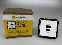 Ehmann 6460x0100 USB-laadbus Wit - thumbnail