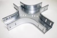 Kruisstuk kabelgoot 100mm gegalvaniseerd - thumbnail