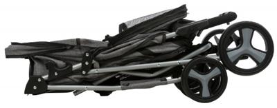 Trixie hondenbuggy grijs 47x80x100 cm tot 15 kg