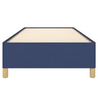 Bedframe stof blauw 90x190 cm - thumbnail