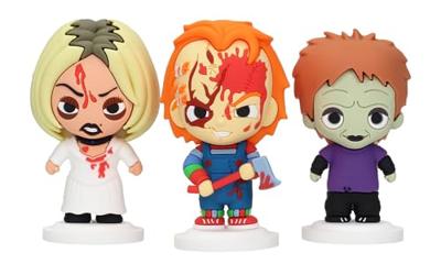 Chucky Pokis Rubber Minifigures 3-Pack 7 cm