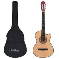 VidaXL 12-delige gitaarset cutaway met 6 snaren western akoestisch 38" - thumbnail
