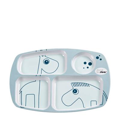 Done by Deer compartimenten bord blauw Done by Deer compartimenten bord blauw