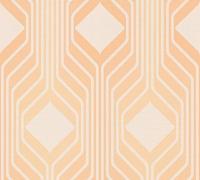 AS Creation Retro Chic - Oranje - Retro - 395323 - thumbnail