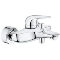 Grohe Badkraan Wave New met Omstel en Koppelingen Chroom - thumbnail