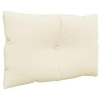 Palletkussens 3 st stof crmekleurig - thumbnail