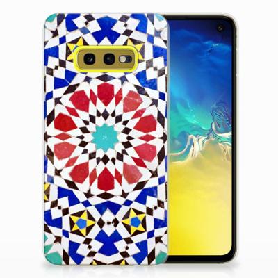 Samsung Galaxy S10e | TPU | Siliconen hoesje | Mozaïek Samsung Galaxy S10e | TPU | Siliconen hoesje | Mozaïek