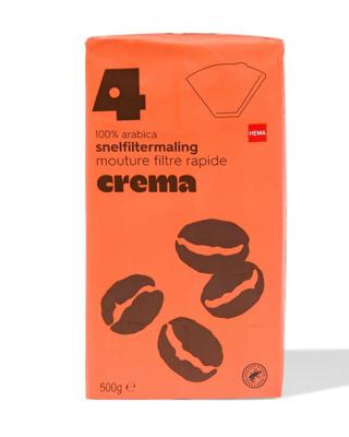 HEMA Filterkoffie crema - 500 gram