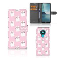 Nokia 3.4 | Telefoonhoesje | Met pasjeshouder | Sleeping Cats - thumbnail