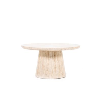 Sohome Ronde Salontafel 'Rachelle' Travertin, 70cm