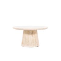 Sohome Ronde Salontafel 'Rachelle' Travertin, 70cm - thumbnail