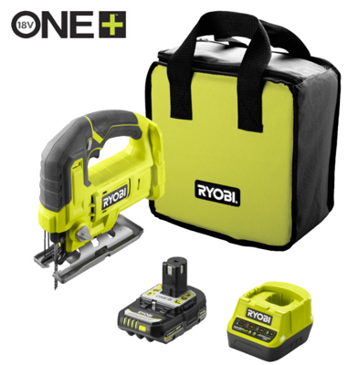 Ryobi RJS18-1C20S | ONE+18V brushless accu decoupeerzaag (incl. 1x 2,0 Ah accu & lader) - 5133006819