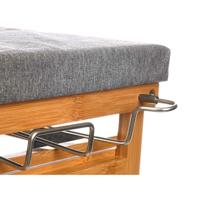 Strijkplank Kipit Crème Stof Bamboe - thumbnail